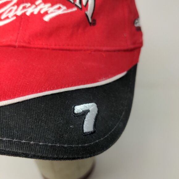 Drink Smart Mens Strapback Jim Beam Racing Hat Robby Gordon Motorsports Red OSFA - Picture 5 of 14